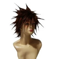 30cm Kingdom Hearts II Sora Cosplay Wig