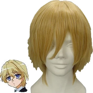 Light Gold 32cm Shakugan No Shana Sorath Cosplay Wig