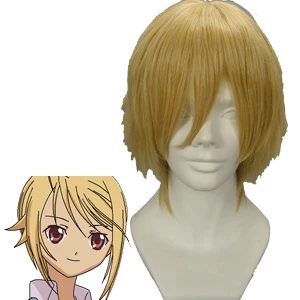 Light Gold 32cm Shugo Chara Hotori Tadase Cosplay Wig