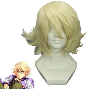 Light Gold 32cm Tiger & Bunny Origami Cyclone Cosplay Wig 3 Light Gold 32cm Tiger & Bunny Origami Cyclone Cosplay Wig