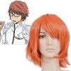 Orange 32cm Katekyo Hitman Reborn! Irie Shoichi Cosplay Wig 2 Orange 32cm Katekyo Hitman Reborn! Irie Shoichi Cosplay Wig -Cosplay Shopper Store image orange 32cm katekyo hitman reborn irie shoichi cosplay wig 3 1