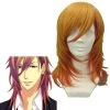 Orange 45cm Uta No Prince-sama Ren Jinguji Cosplay Wig