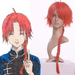 Orange 70cm Gintama Kamui Cosplay Wig