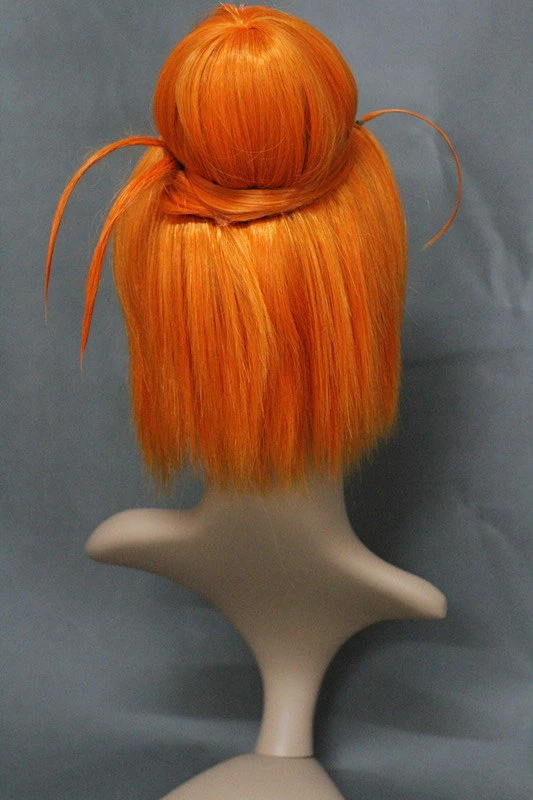 60cm Orange Smile PreCure! Akane Hino Cure Sunny Nylon Cosplay Wig - Image 4
