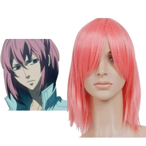 Pink 40cm Naruto Shimizu Raikou Cosplay Wig 3 Pink 40cm Naruto Shimizu Raikou Cosplay Wig