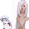 White 100cm InuYasha Sesshomaru Cosplay Wig 1 White 100cm InuYasha Sesshomaru Cosplay Wig -Cosplay Shopper Store image white 100cm inuyasha sesshoumaru cosplay wig 2 1