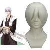 White 32cm Bleach Ichimaru Gin Cosplay Wig -Cosplay Shopper Store image white 32cm bleach ichimaru gin cosplay wig 3 1