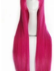 80cm Pink Rosario + Vampire Moka Akashiya Cosplay Wig