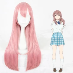 Brown 35cm Watashi Ga Motete Dosunda Asuma Mutsumi Cosplay Wig