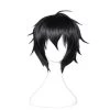 Black 35cm Seraph Of The End Cosplay Yuichiro Hyakuya Cosplay Wig -Cosplay Shopper Store z